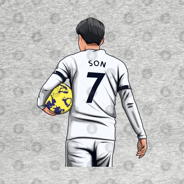 Son Heung-Min by Aldduardo